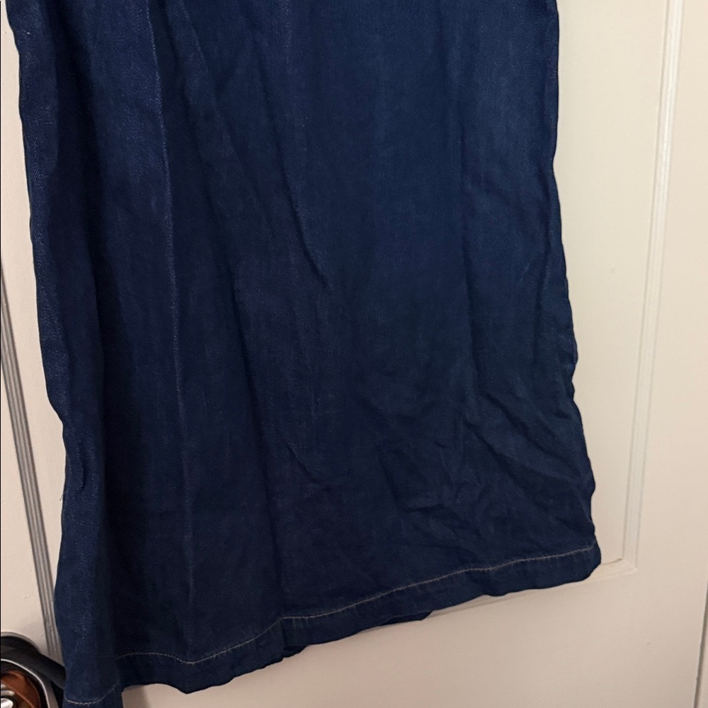GAP Dark Blue denim dress size S - Picture 9 of 9
